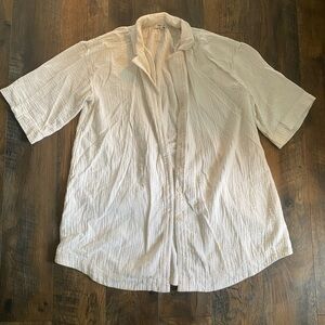 Madewell Gauze Shirt Dress